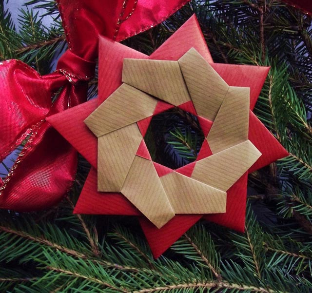 gwiazdka origami