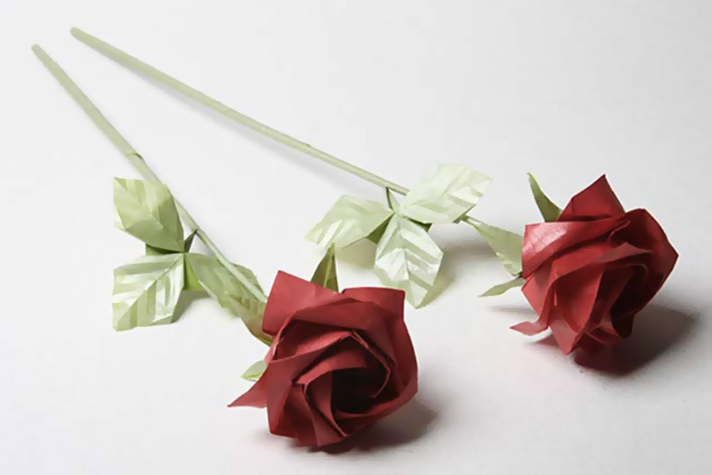 róża origami
