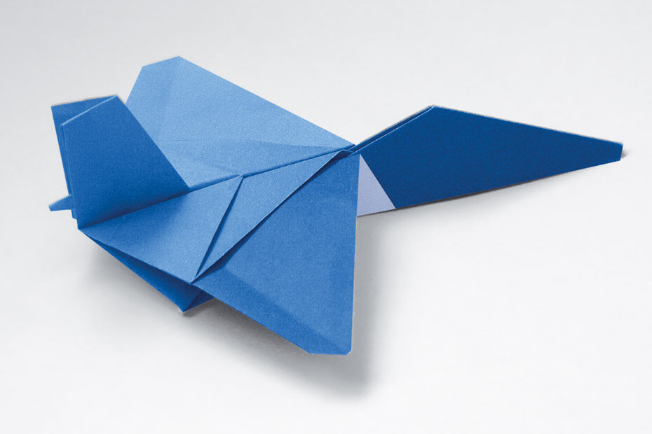 Samolot origami diagram