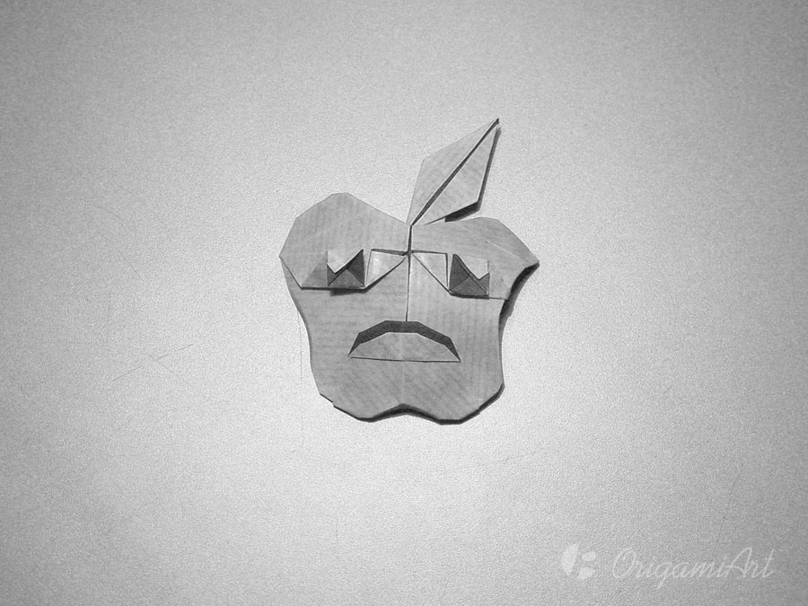 Jabłko apple origami