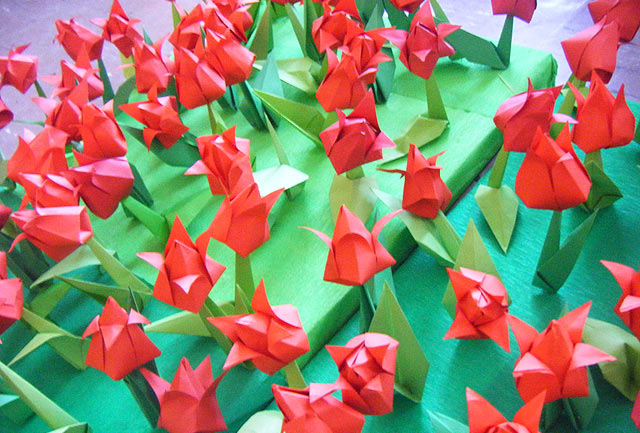 Tulipan origami