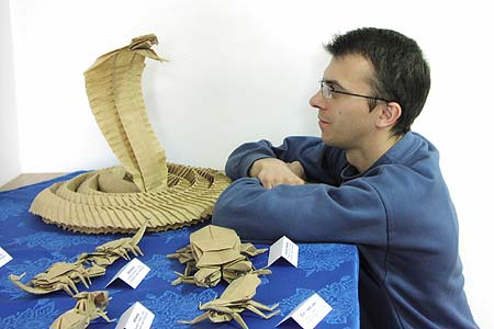 Wystawa origami Adama Szewczyka